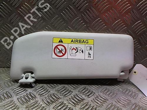 Used Right sun visor PEUGEOT 208 I (CA_, CC_) 1.2 VTI 82 (82 hp) 23050818