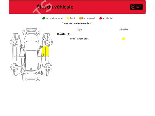 Right front door RENAULT CLIO III (BR0/1, CR0/1) 1.2 16V (BR0P, CR0P) | BP29737539C3 