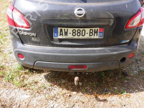 Rear bumper NISSAN QASHQAI / QASHQAI +2 I (J10, NJ10, JJ10E) 1.5 dCi | BP24932096C8 