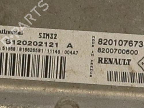 Used Engine control unit (ECU) Engine control unit (ECU) RENAULT TWINGO II (CN0_) 1.2 16V (CN04, CN0B) (75 hp) 32313885 32313885