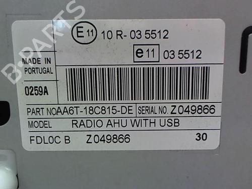 Used Radio Radio FORD FIESTA VI (CB1, CCN) 1.4 TDCi (70 hp) 23051670 23051670