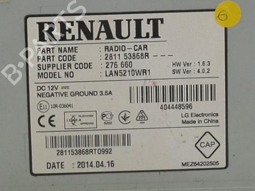 radio-renault-clio-iv-bh_-2012-2013-2014-2015-2016-2017-2018-2019-2020-2021-36394230 main image