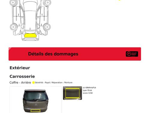 Bakluke CC/Kombi-Kupé CITROËN C4 Picasso I MPV (UD_) 1.6 HDi | BP29007128C6 