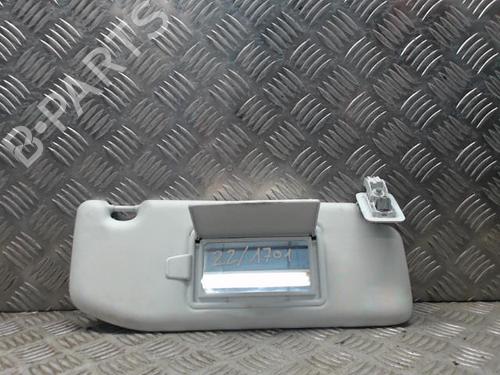 Used Right sun visor PEUGEOT 208 I (CA_, CC_) 1.6 BlueHDi 100 (100 hp) 23049095