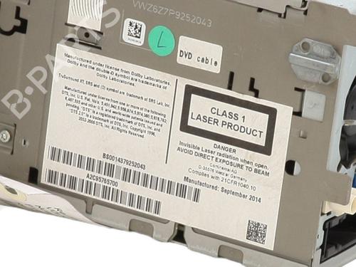 Bilradio VW CADDY III MPV (2KB, 2KJ, 2CB, 2CJ) 2.0 TDI 16V | BP31051904E6