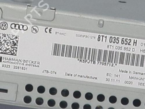 radio-audi-a4-b8-avant-8k5-2007-2008-2009-2010-2011-2012-2013-2014-2015-2016-2017-39994297 main image