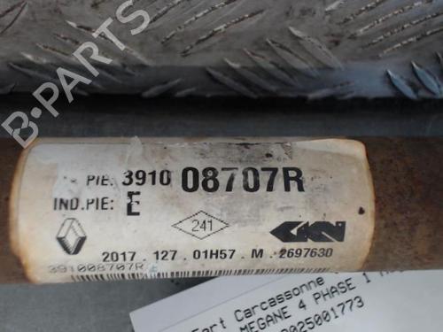 Right front driveshaft RENAULT MEGANE IV Hatchback (B9A/M/N_) 1.5 dCi 110 (B9A3) | BP29206257M39