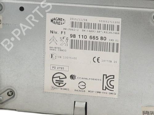 Radio PEUGEOT 2008 I (CU_) 1.2 THP 130 / PureTech 130 | BP33729321E6 - Image 2