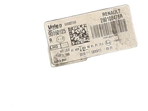 Right headlight RENAULT MEGANE IV Hatchback (B9A/M/N_) 1.5 dCi 110 (B9A3) | BP29070838C29