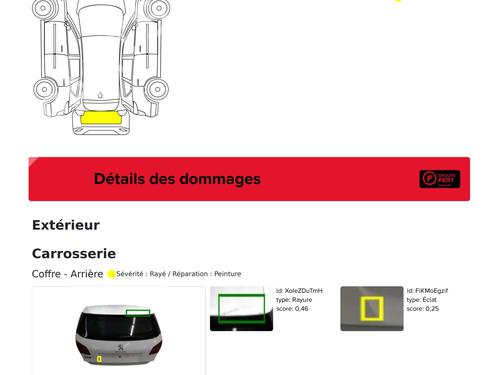 Tailgate PEUGEOT 308 II (LB_, LP_, LW_, LH_, L3_) 1.6 BlueHDi 120 | BP28531474C6 
