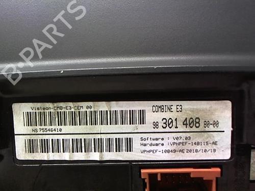 Used Instrument cluster CITROËN C4 CACTUS 1.2 THP 110 (110 hp) 23837579