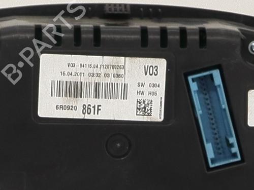 Instrument cluster VW POLO V (6R1, 6C1) 1.6 TDI | BP24039970C47