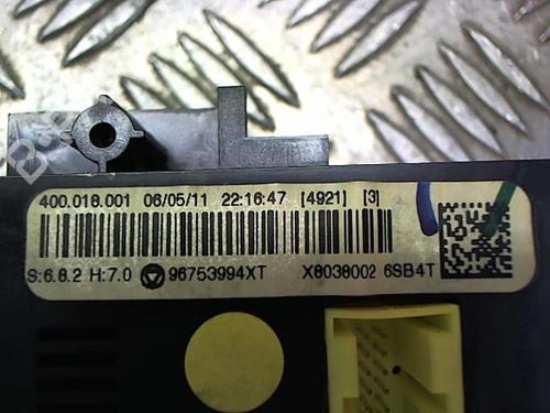 Used Climate control Climate control CITROËN DS3 (SA_) 1.6 HDi 110 (112 hp) 23838036 23838036