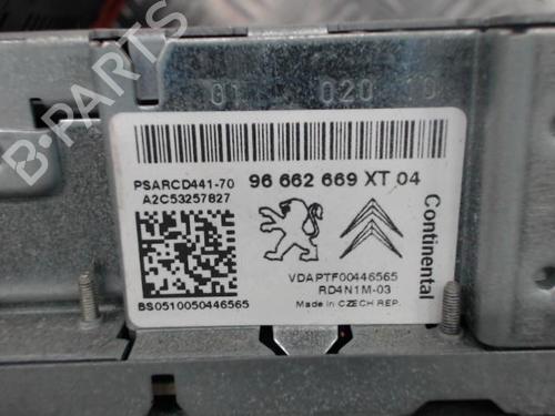 Radio CITROËN NEMO Box Body/MPV (AA_) 1.4 HDi | BP23838214E6 - Image 2