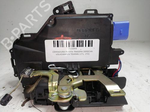 Used Rear right lock VW TOURAN (1T1, 1T2) 1.9 TDI (105 hp) 23955639