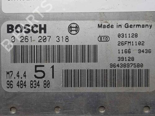 Engine control unit (ECU) CITROËN XSARA PICASSO (N68)  | BP10701732M57 