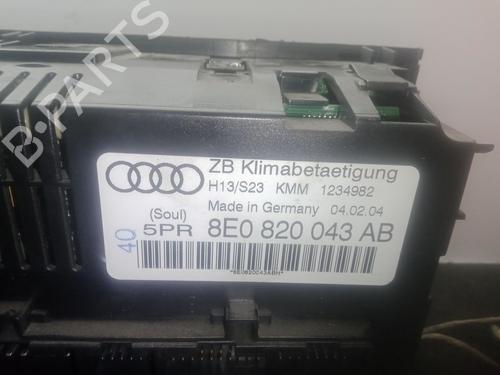 AC-Styringsenhed/Manøvreenhed AUDI A4 B6 Convertible (8H7) 2.5 TDI | BP30931583I5