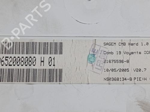 Instrument cluster CITROËN C3 Pluriel (HB_) 1.6 | BP27691617C47 