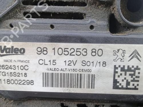 Alternator PEUGEOT EXPERT Van (V_) 1.6 BlueHDi 95 | BP32437218M7