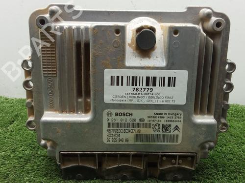 Used Engine control unit (ECU) Engine control unit (ECU) CITROËN BERLINGO / BERLINGO FIRST MPV (MF_, GJK_, GFK_) 1.6 HDI 75 (MF9HW, GJ9HWC, GF9HWC, GN9HWC) (75 hp) 40183907 40183907