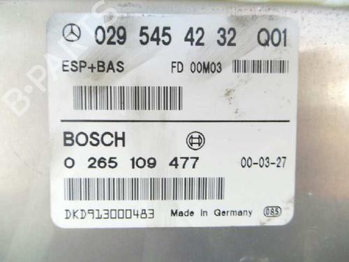 Control unit MERCEDES-BENZ A-CLASS (W168)  | BP5706887M11 