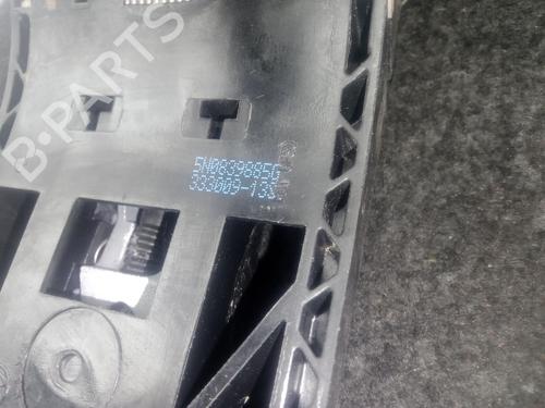 Rear left exterior door handle VW GOLF VI (5K1) 1.6 TDI | BP30392857C130 