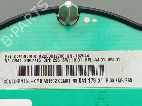 Instrument cluster CITROËN C3 II (SC_) 1.0 VTi 68 | BP36476705C47 - Image 5