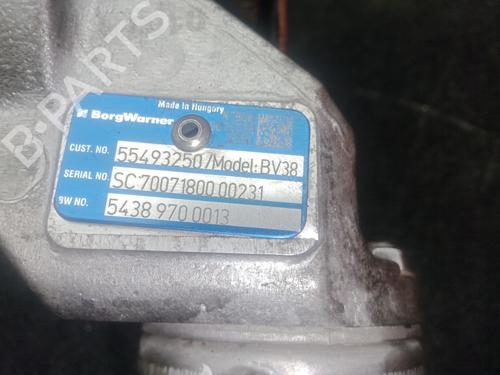 Turbocharger/Supercharger OPEL INSIGNIA A (G09) 1.6 CDTi (68) | BP28725778M71