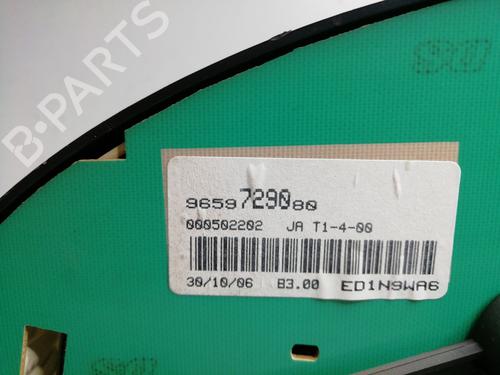 Instrument cluster PEUGEOT 206 Hatchback (2A/C) 1.4 HDi eco 70 | BP23409897C47 