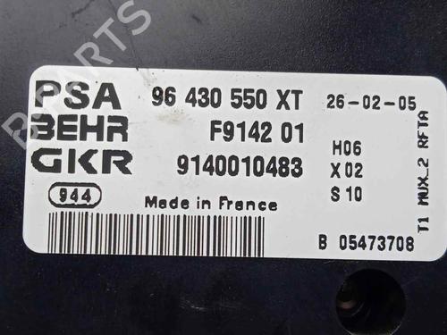 Climate control PEUGEOT 206 Hatchback (2A/C) 1.4 HDi eco 70 | BP15197793I5 