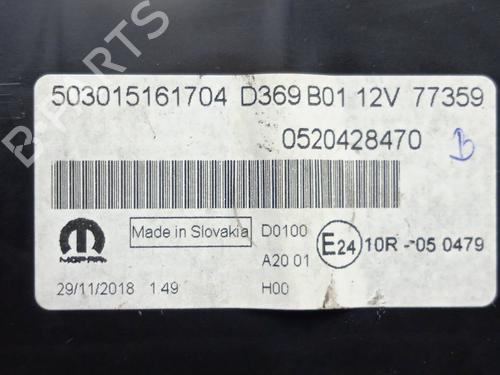 Instrument cluster FIAT DOBLO Cargo (263_) 1.3 D Multijet (263WXU1A, 263ZXU1A, 263WYB1A, 263ZYB1A) | BP24671729C47 