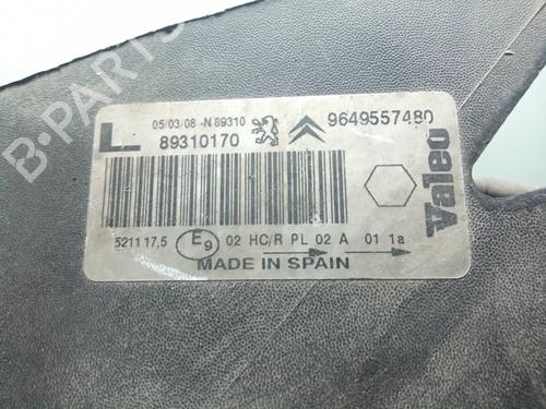 Left headlight CITROËN XSARA PICASSO (N68) 1.6 HDi | BP29596564C28 