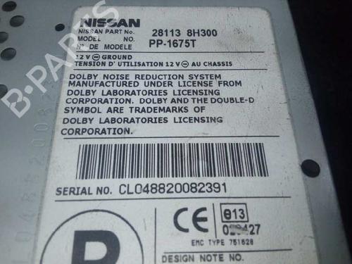Radio NISSAN X-TRAIL I (T30)  | BP7639104E6 