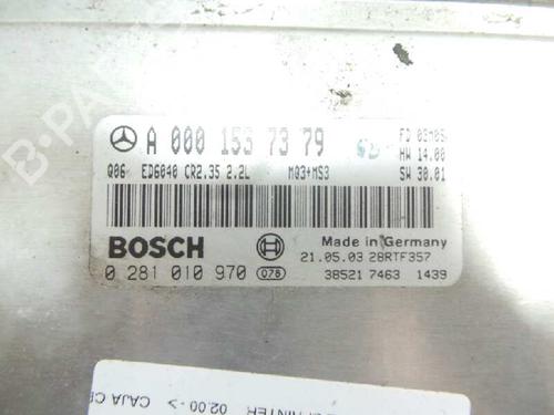 Used Engine control unit (ECU) MERCEDES-BENZ SPRINTER 2-t Bus (B901, B902) [1995-2006]  22334404