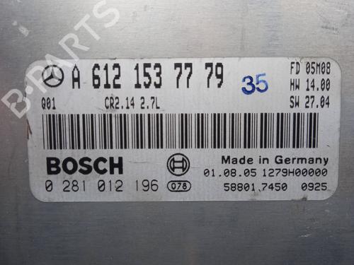 Engine control unit (ECU) MERCEDES-BENZ CLK (C209) CLK 270 CDI (209.316) | BP21288925M57 