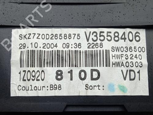 Instrument cluster SKODA OCTAVIA II (1Z3) 2.0 TDI 16V | BP22318275C47 