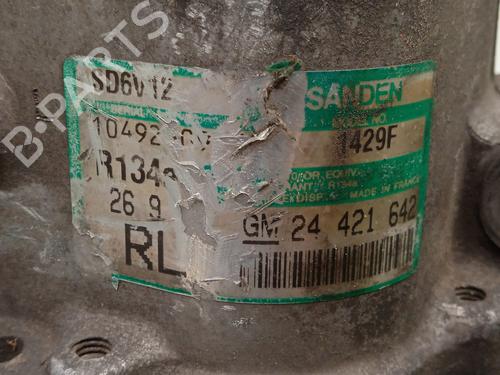 AC compressor OPEL MERIVA A MPV (X03) 1.7 DTI (E75) | BP22650821M34 