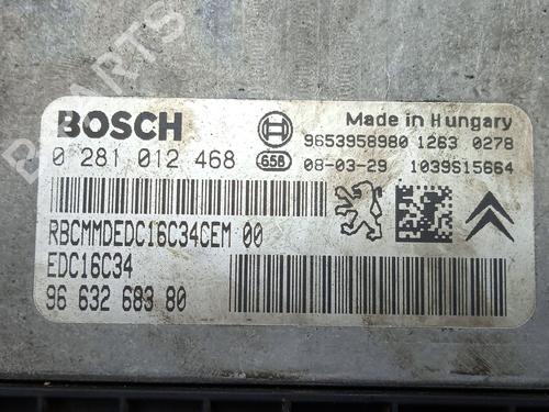 Engine control unit (ECU) CITROËN XSARA PICASSO (N68) 1.6 HDi | BP22240004M57 