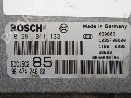 Engine control unit (ECU) CITROËN C8 (EA_, EB_) 2.2 HDi | BP21553618M57 