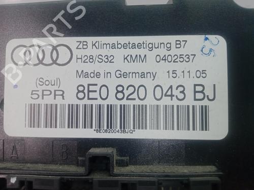 Climate control AUDI A4 B6 (8E2)  | BP20327100I5 