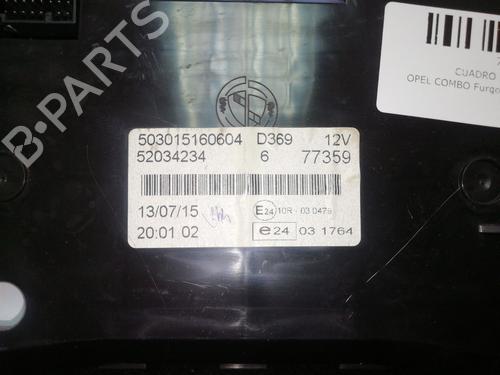 Instrument cluster OPEL COMBO Box Body/MPV (X12) 1.3 CDTI (B05) | BP26141270C47 