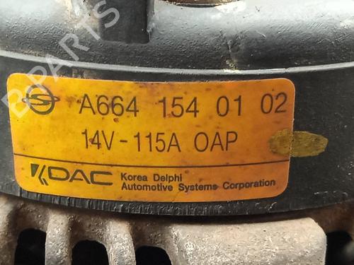 Generator SSANGYONG KYRON 2.0 Xdi | BP28599056M7 