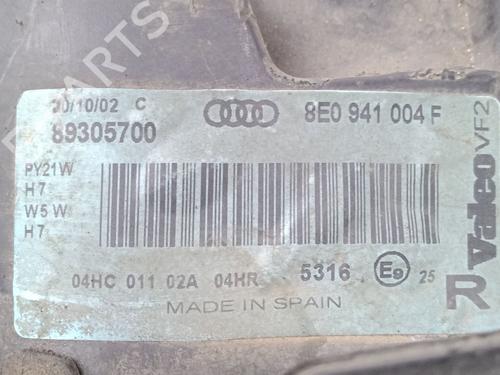 Right headlight AUDI A4 B6 (8E2) 1.9 TDI | BP29039942C29 