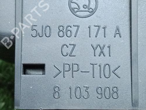 Left front window switch SKODA ROOMSTER (5J7) 1.4 TDI | BP29239793I27 