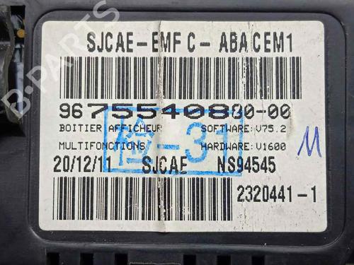 Display monitor PEUGEOT 407 (6D_) 2.0 HDi 135 (6DRHRH, 6DRHRE, 6DRHRG, 6DRHRJ) | BP29352923C48 