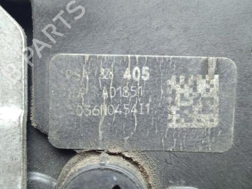 Front left lock PEUGEOT PARTNER Box Body/MPV (5_, G_) 1.6 HDi 75 | BP29352968C98 