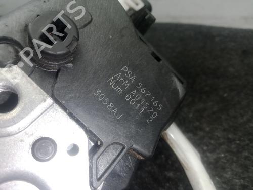 Rear left lock PEUGEOT 308 I (4A_, 4C_) 1.6 16V | BP29352989C100 