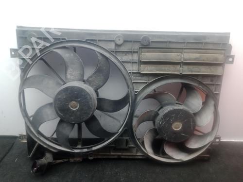 Radiator fan VW CADDY III Box Body/MPV (2KA, 2KH, 2CA, 2CH) 1.9 TDI | BP30097843M35 