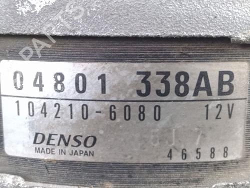 Alternator JEEP CHEROKEE (KK) 2.8 CRD 4x4 | BP30562738M7 