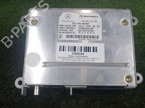 Used Electronic module MERCEDES-BENZ R-CLASS (W251, V251) R 320 CDI 4-matic (251.022, 251.122) (224 hp) 31622414